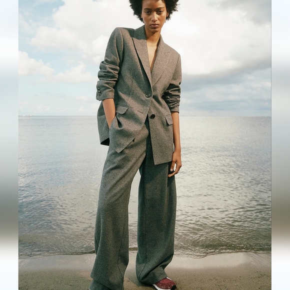 Madewell Marled Bedford Oversized Blazer - Picture 4 of 12